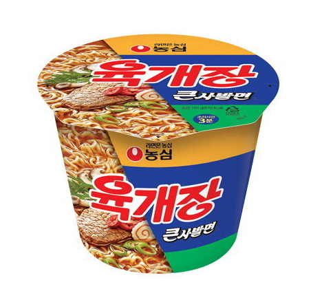 무료배송-농심 육개장 큰컵 110g 16개 컵라면 큰사발