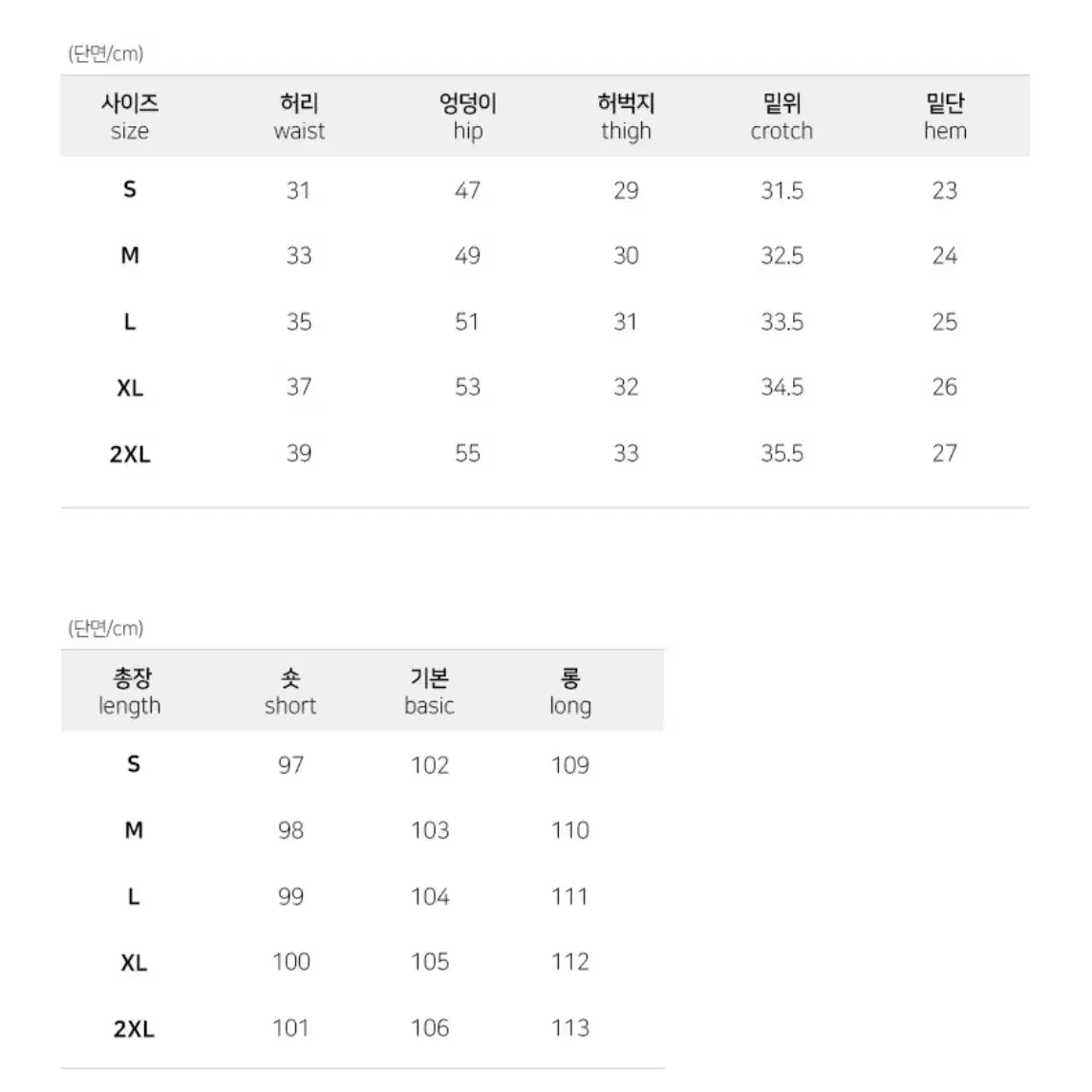 에이블리 지그재그 바잉몰 연청 흑청 데님팬츠 롱m