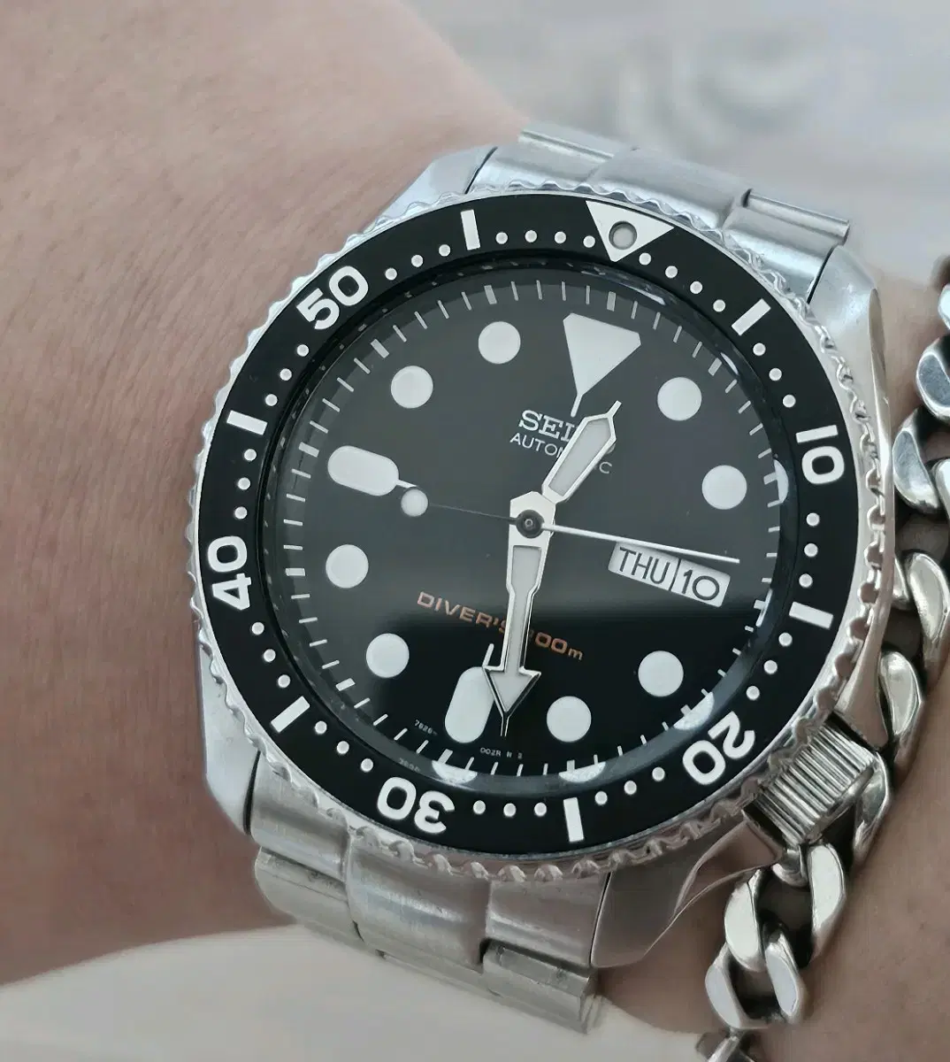 세이코 skx007 오토메틱 시계