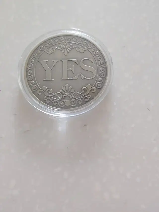 YES or NO 코인 기념주화 양면 동전 수집동전 40mm