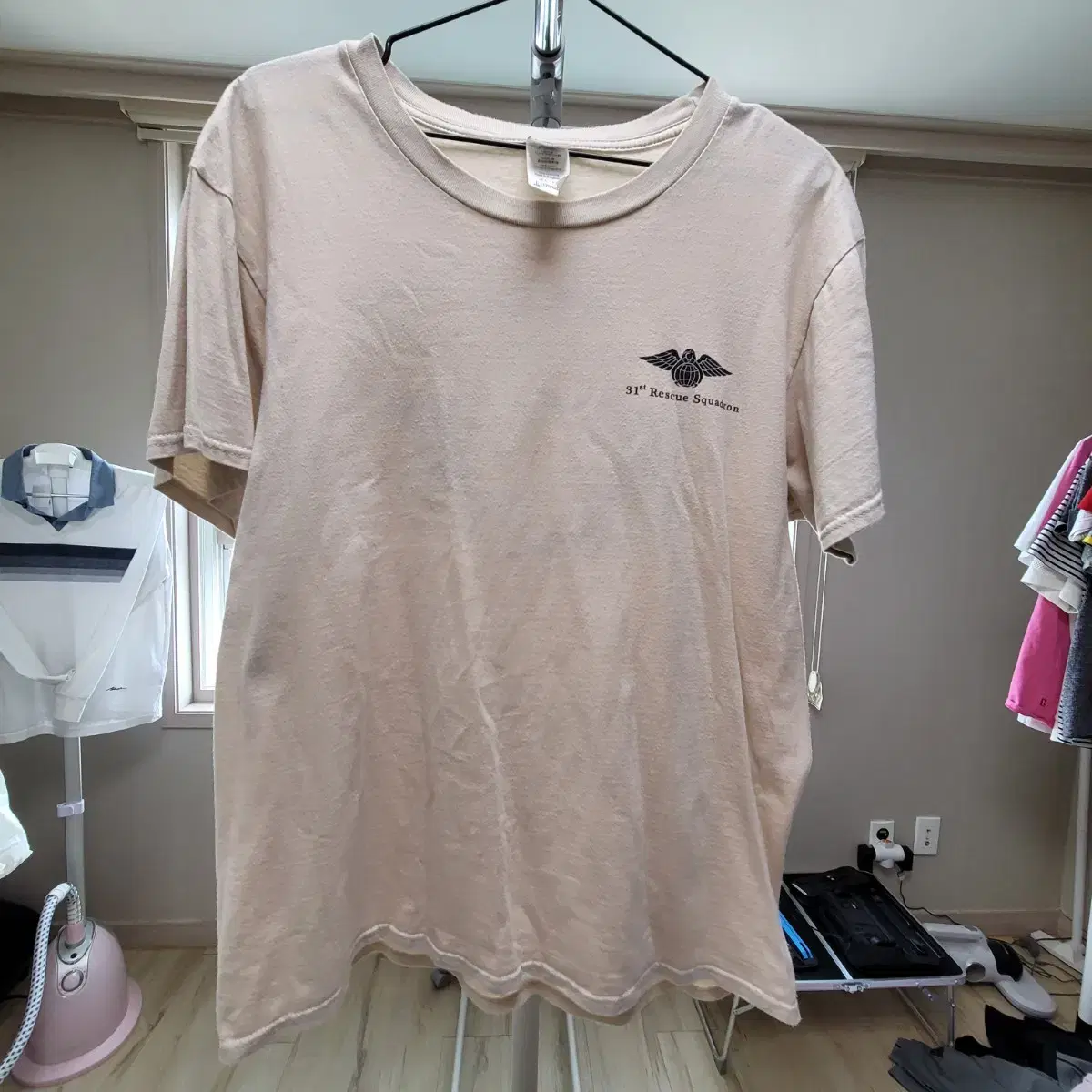 L Vintage Round Tee