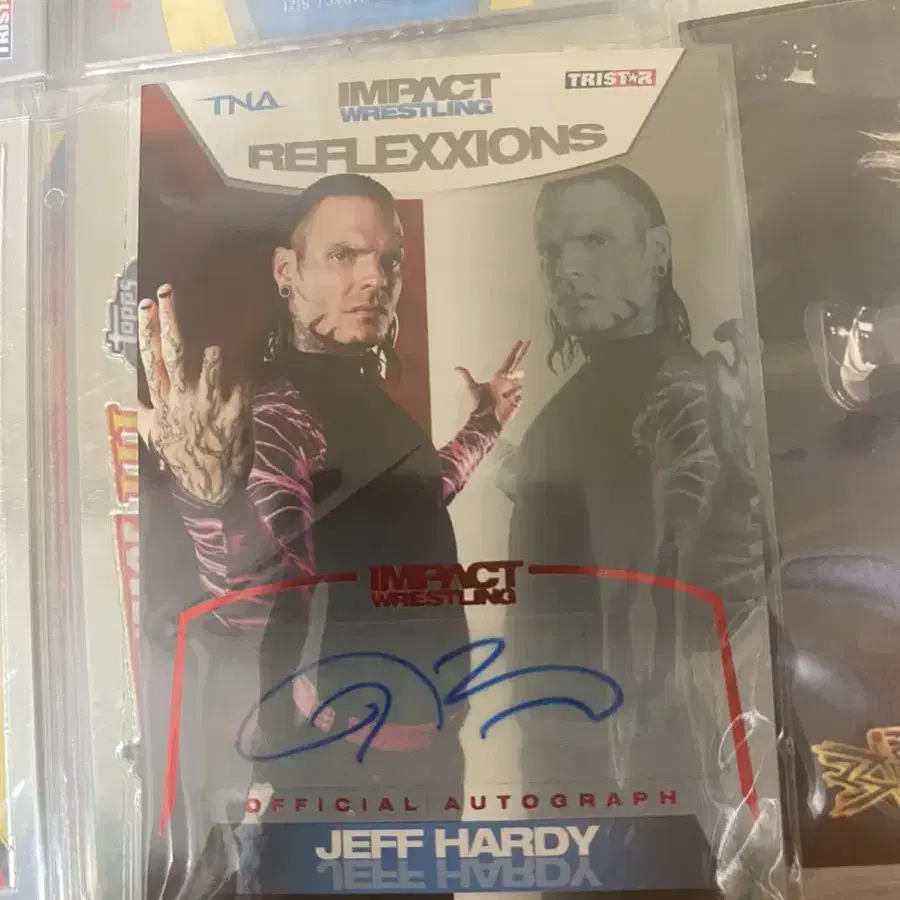 TNA WWE 레슬링 제프하디 jeff hardy 오토 카드25장 한정