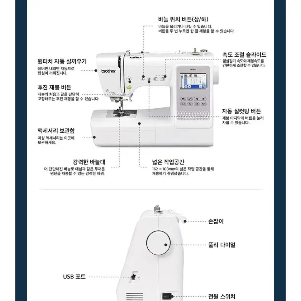 부라더미싱 LB7950