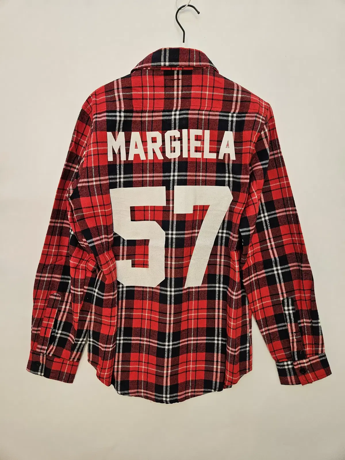 Les Artistes Margiela 57 check shirt for sale.