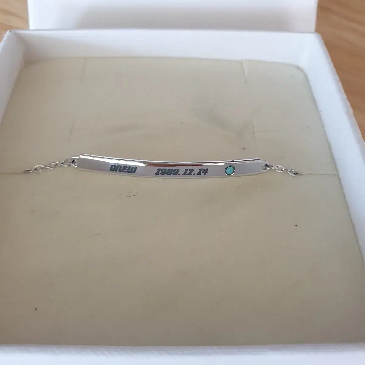 Shinee onew Birthday Bracelet Silver 2020