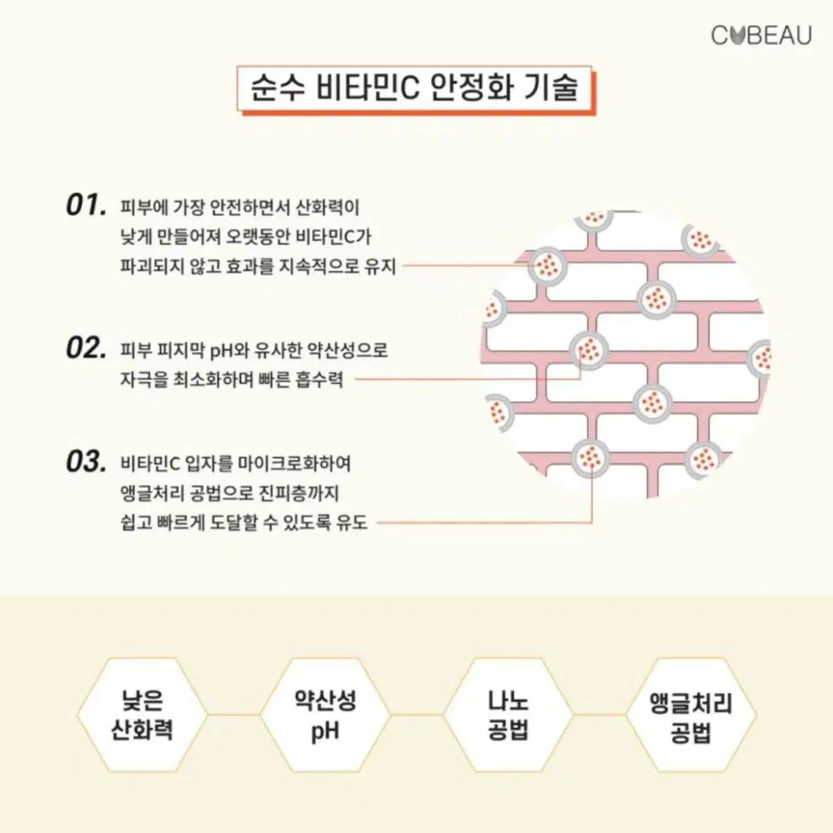 커뷰 비타민C파우더 (기미/잡티/모공/탄력)