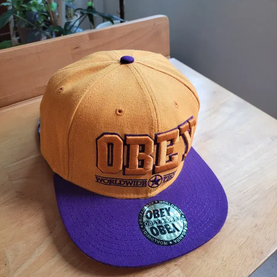 오베이 Obey 스냅백 USA 희귀템