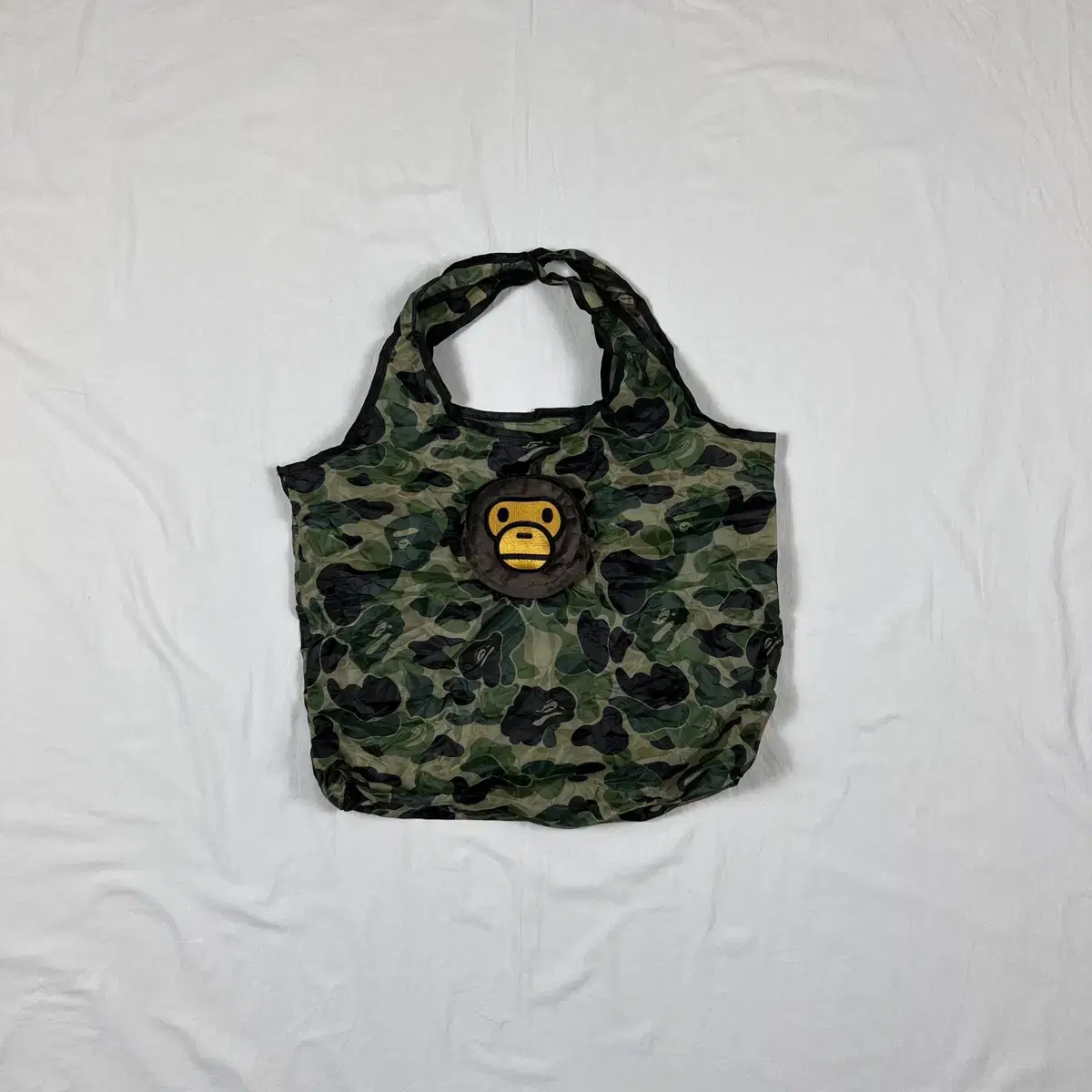 2021년도 베이프 bape milo 카모 토트백 가방