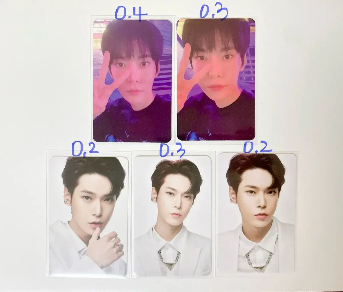 NCT 127 doyoung Derink Plus Concert Fortune Scratch Photocard