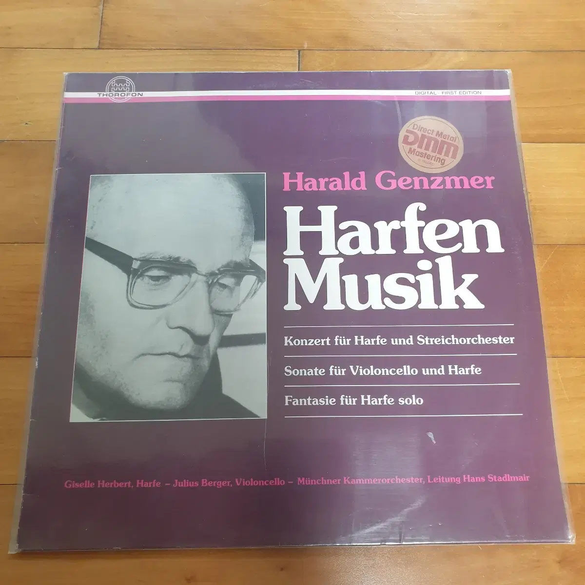 Harald Genzmer Harfen Musik