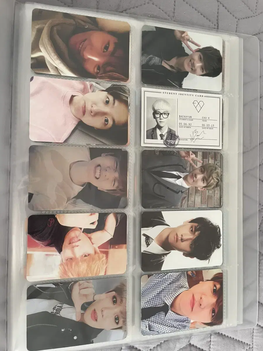 Baekhyun photocard wts