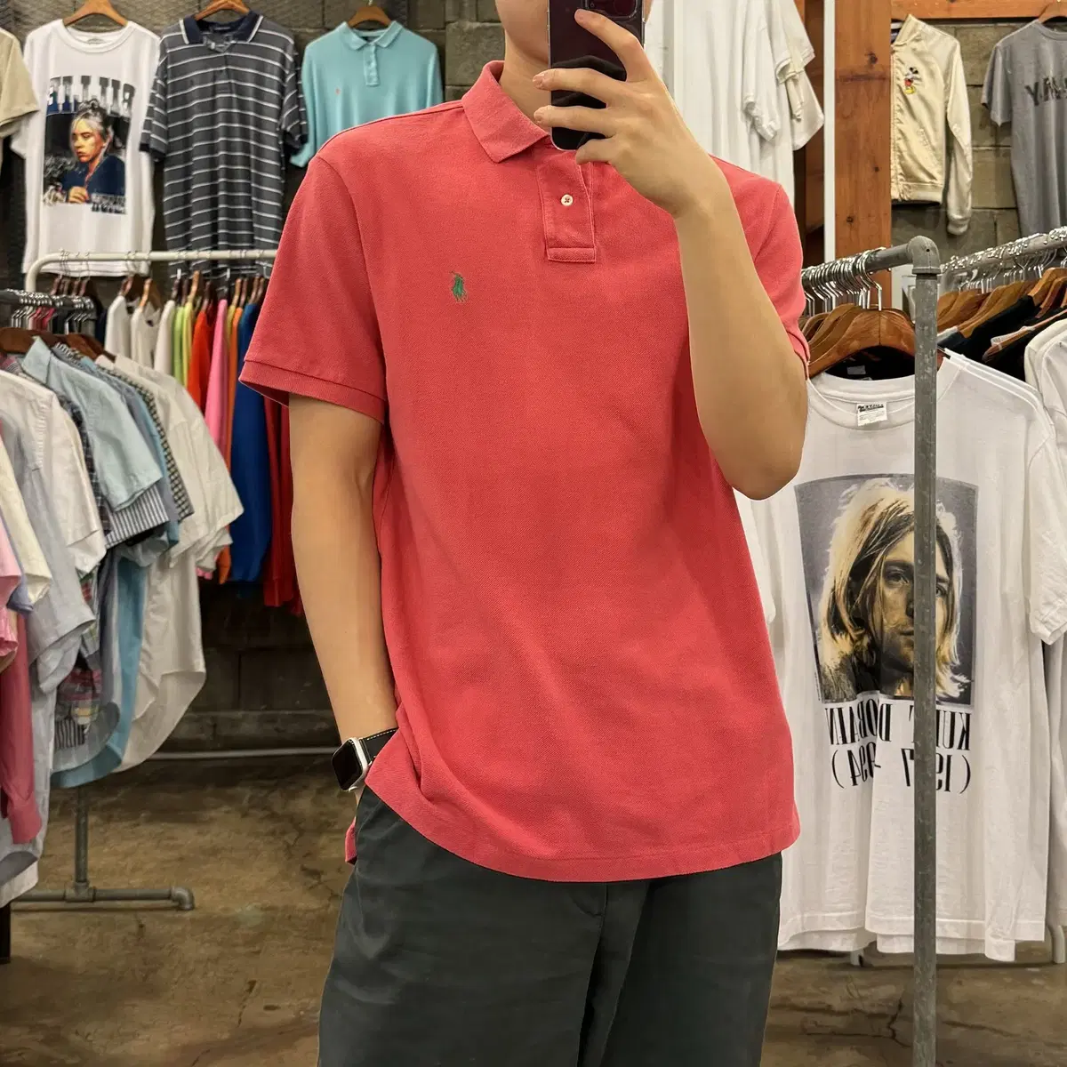 Vintage Polo Ralph Lauren PK Shirt (100) (A6_2427)