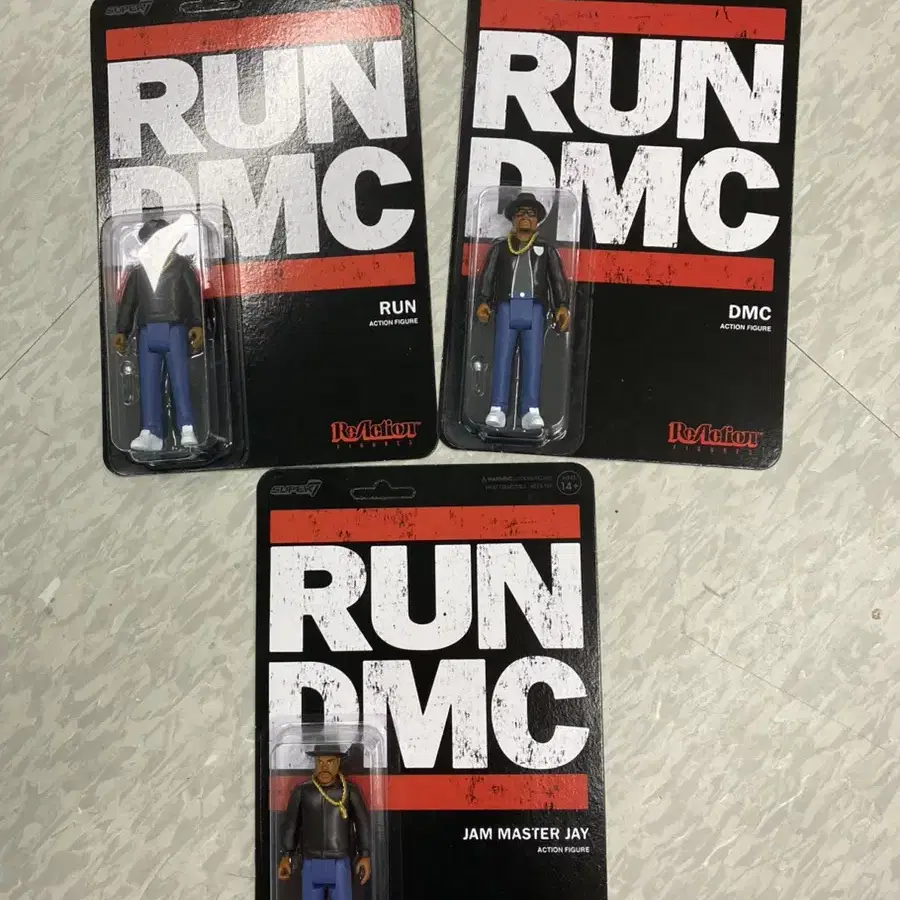 런디엠씨 RUN DMC 피규어 일괄