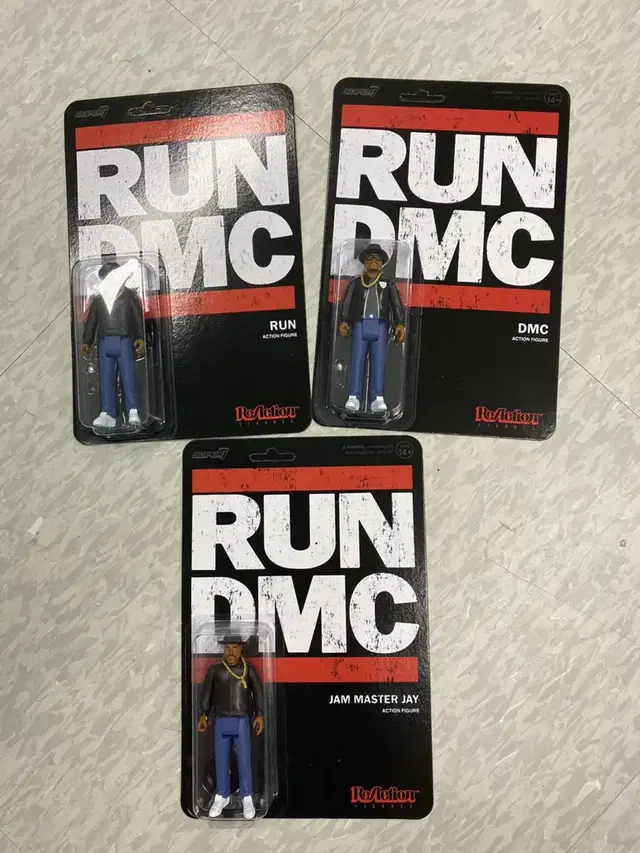 런디엠씨 RUN DMC 피규어 일괄