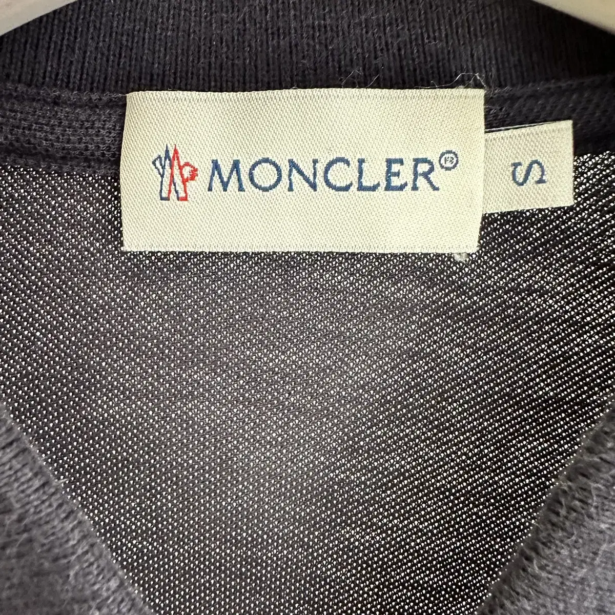 몽클레어 moncler 로고 pk 카라 반팔 티셔츠