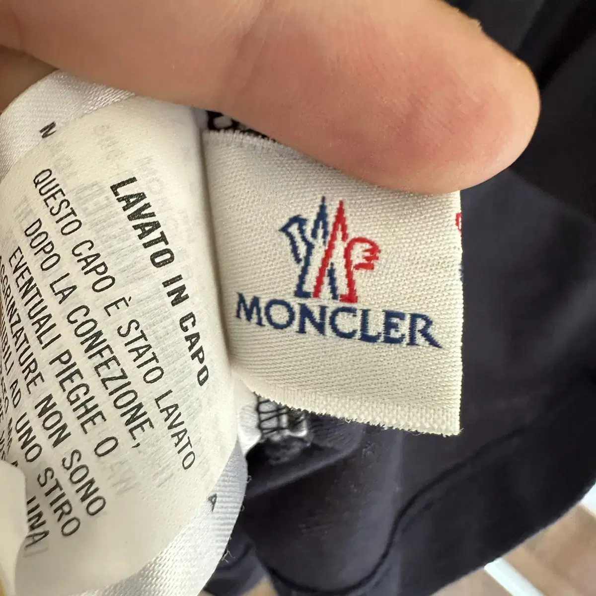 몽클레어 moncler 로고 pk 카라 반팔 티셔츠