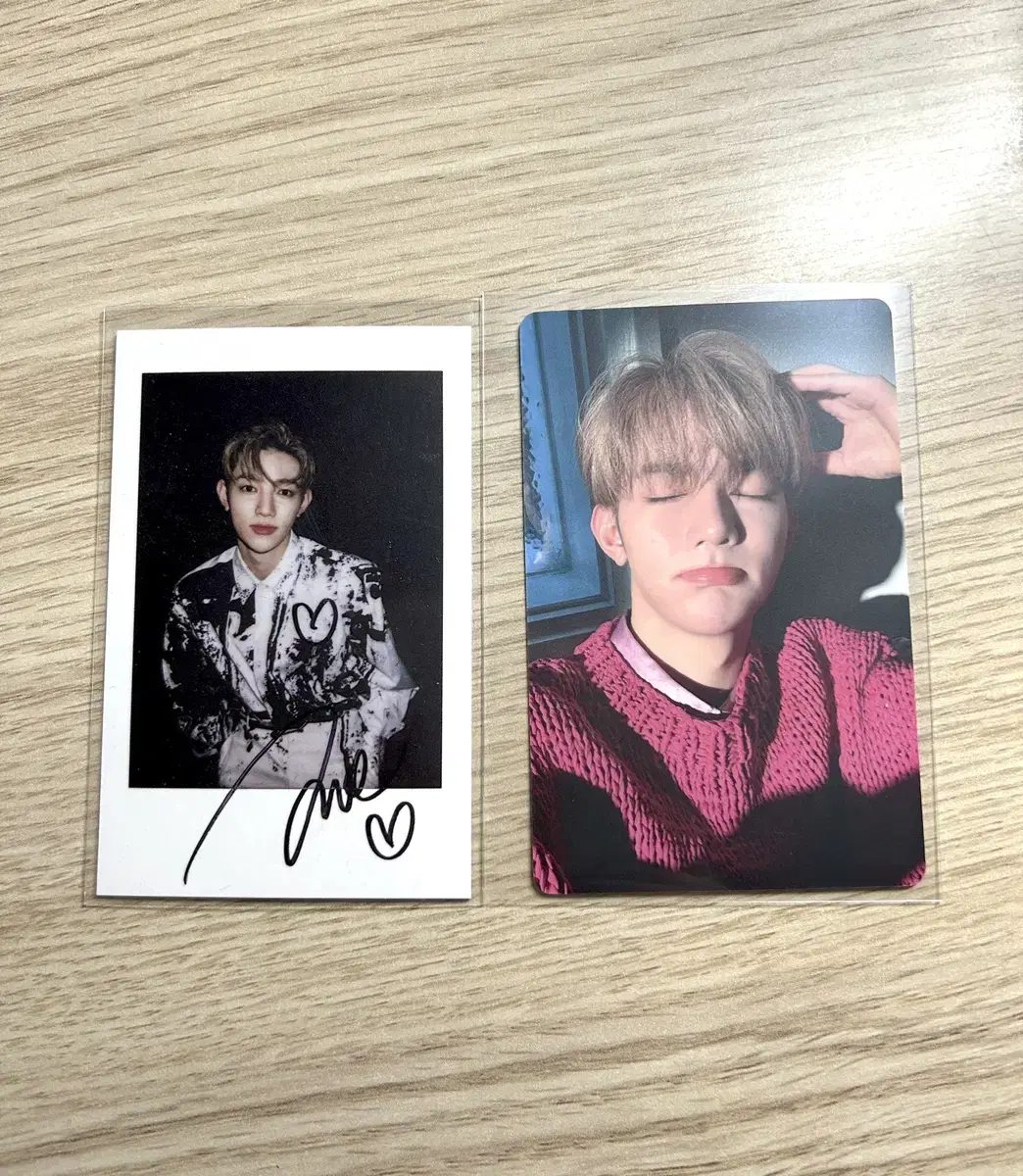 Zerobaseone zb1 zhang hao Lofisiel photocard pola WTS