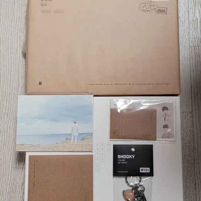 2018 BTS 시즌그리팅 뒷이야기 CD, 엽서, 증명사진, 우표스티커,