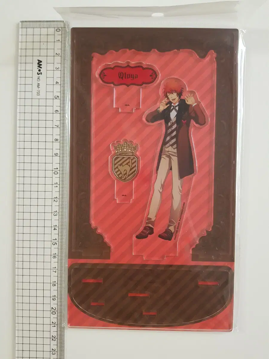 The Prince of Utapri Song acrylic Figure Plate Suite Vampire Version