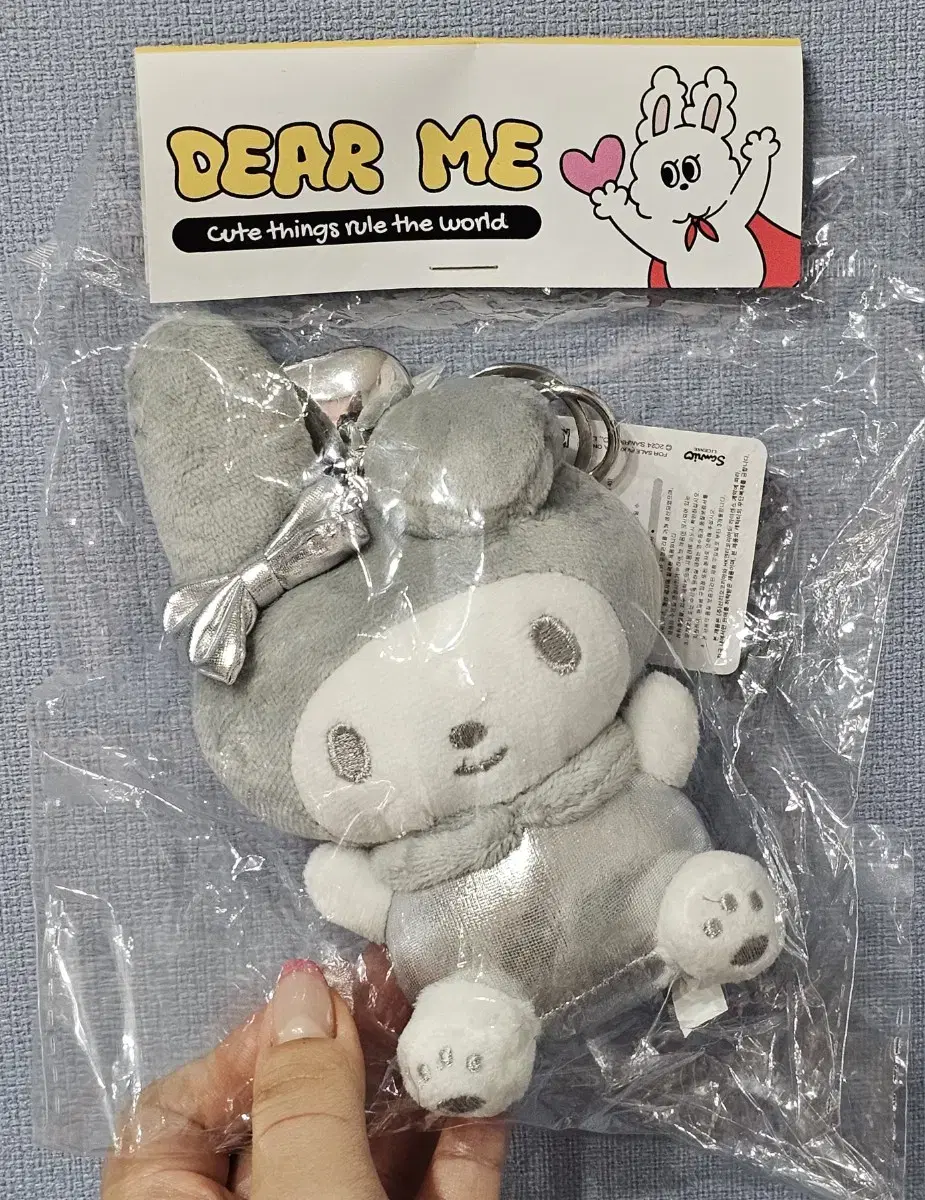 WTS) Sanrio Silver My Melody keyring Kitty Baggie Keyring