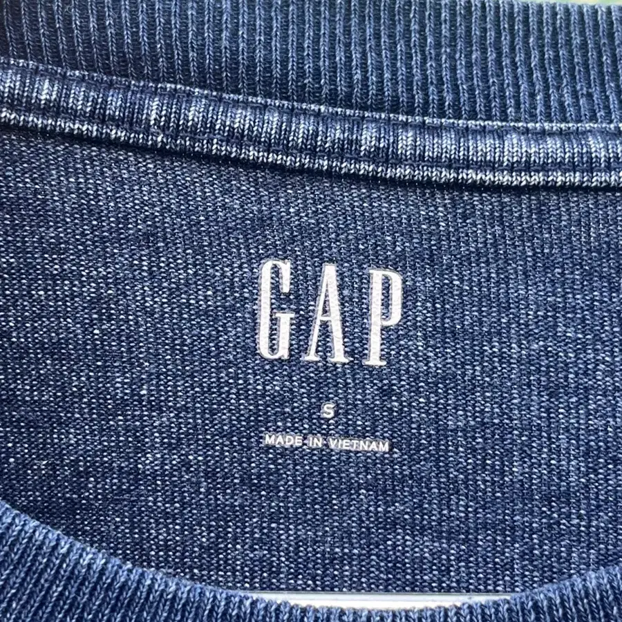 갭 빈티지 워시드 데님 반팔티셔츠 GAP