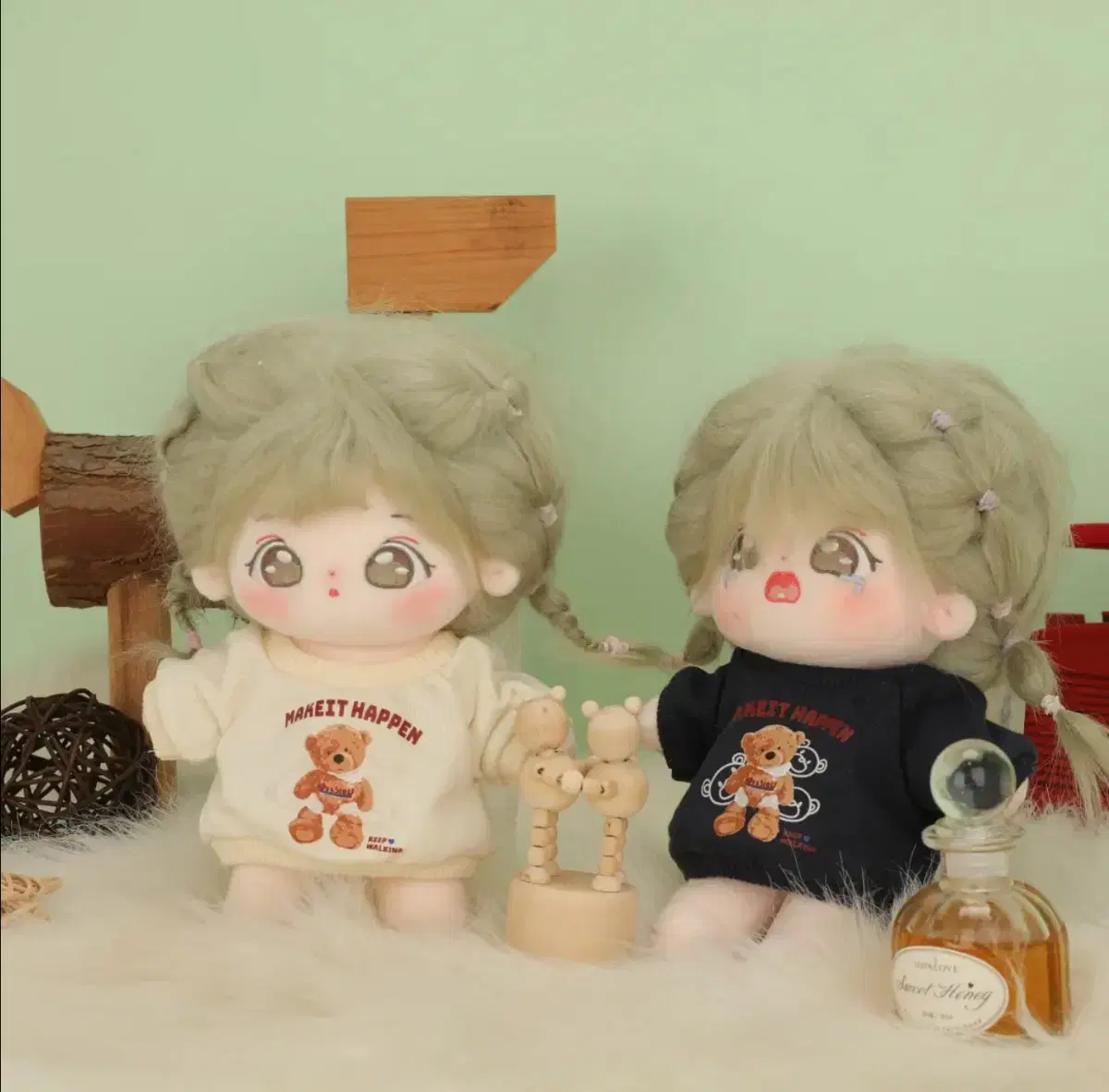 (Baro Shipping)10cmDoll Clothes ColorLong Man to Man