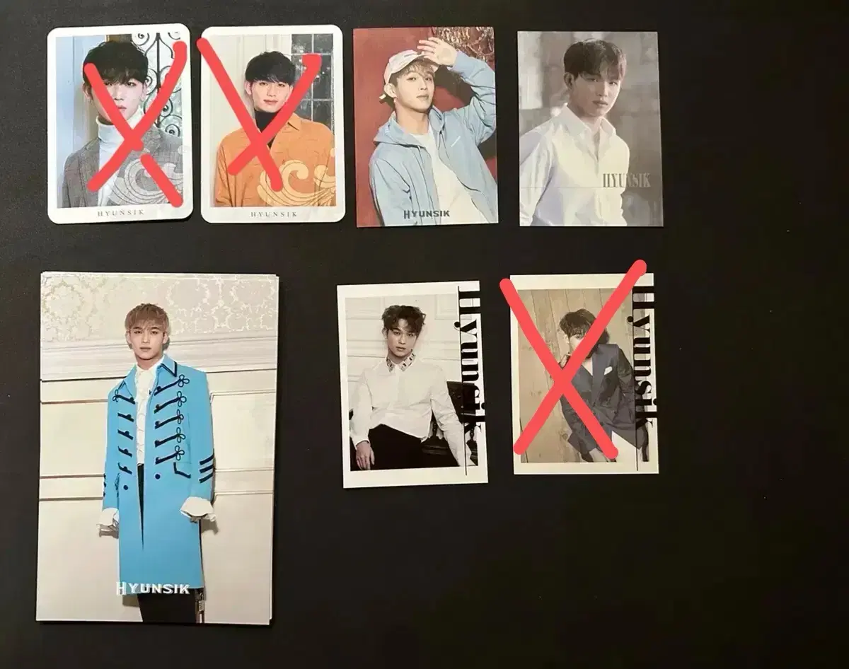 BTOB lim hyunsik Photocards, Merchandise