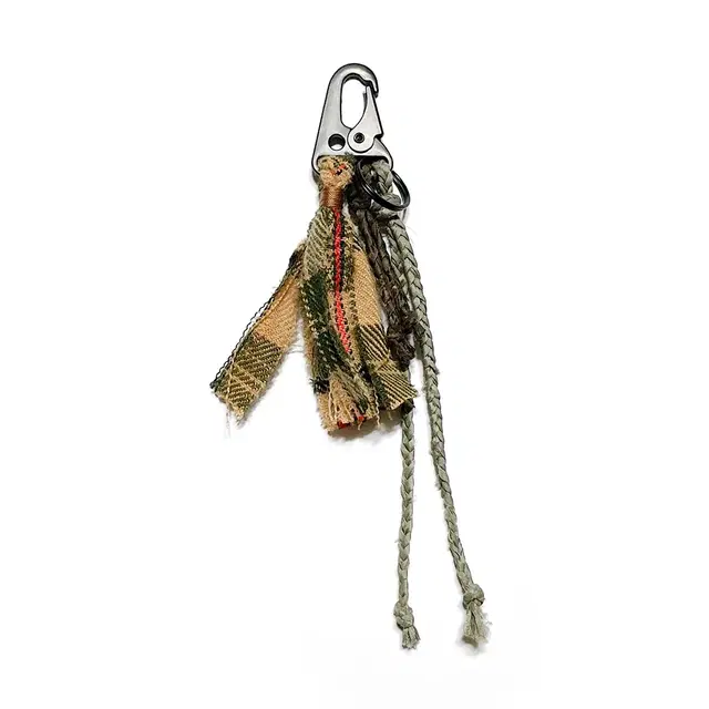 PARACHNE Weaving Key Chain BROWN P #031