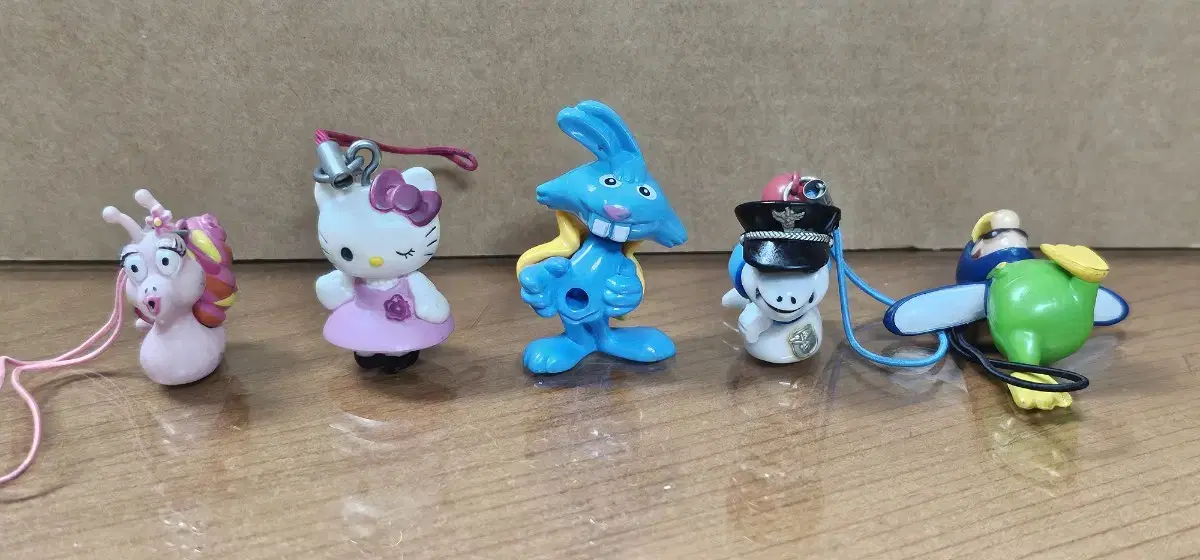 5 Cartoon Movie Character Miniature Figures