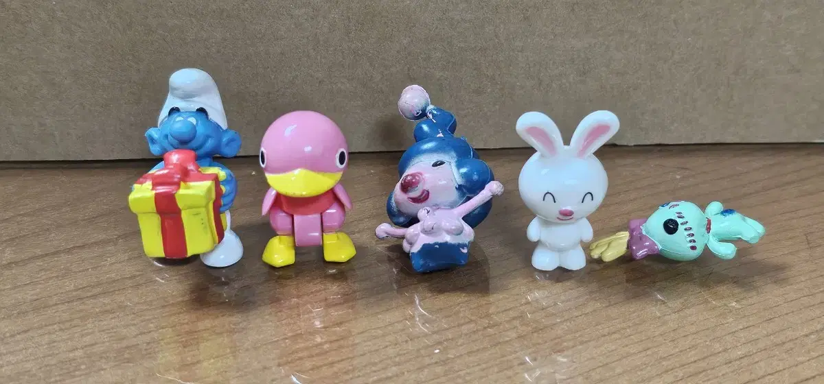 5 Cartoon Movie Character Miniature Figures