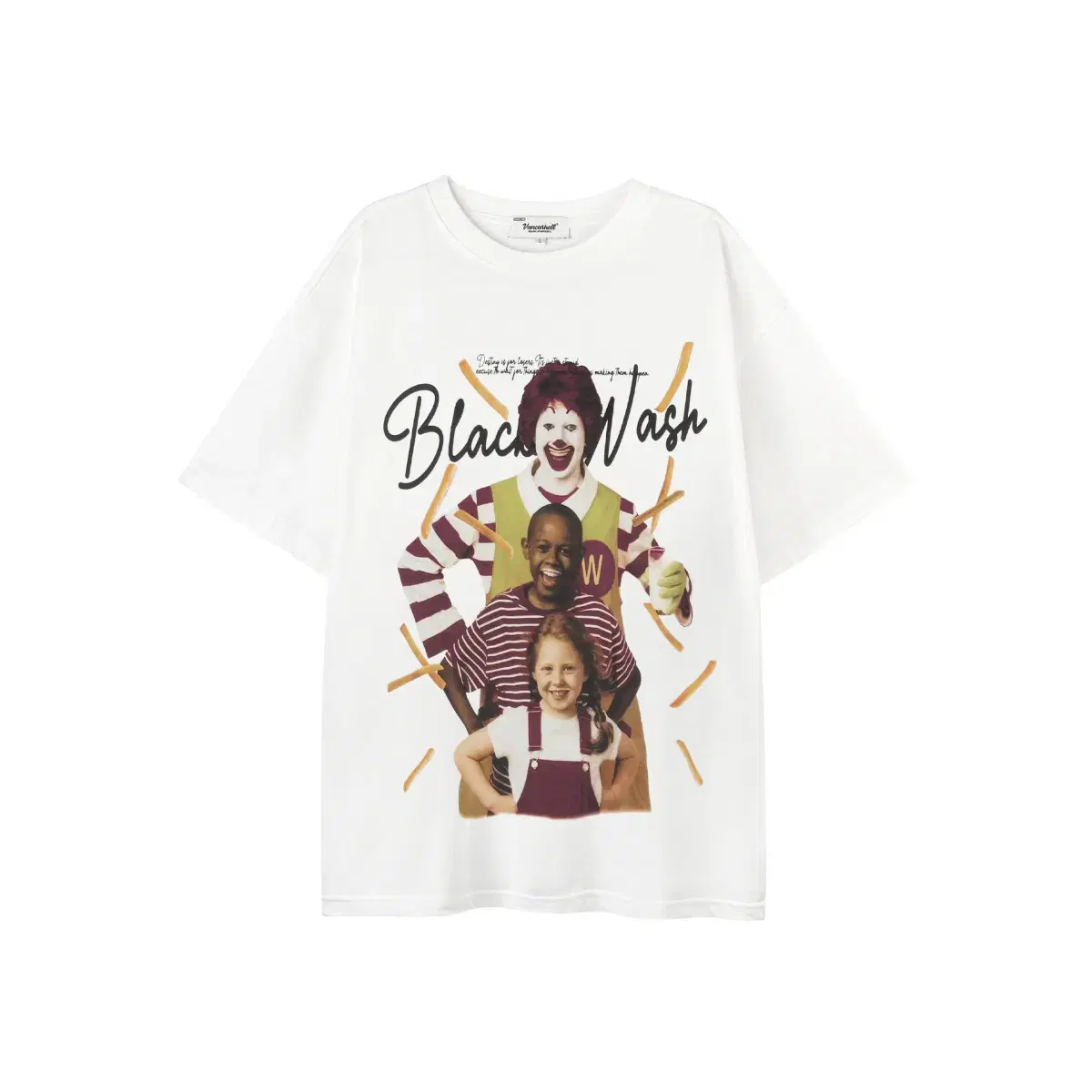 Pierrot White Printed T-shirt