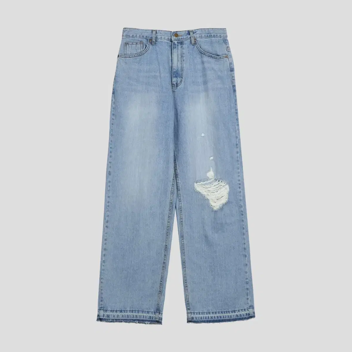 GC P4520 Still Damage Wide Denim Pants