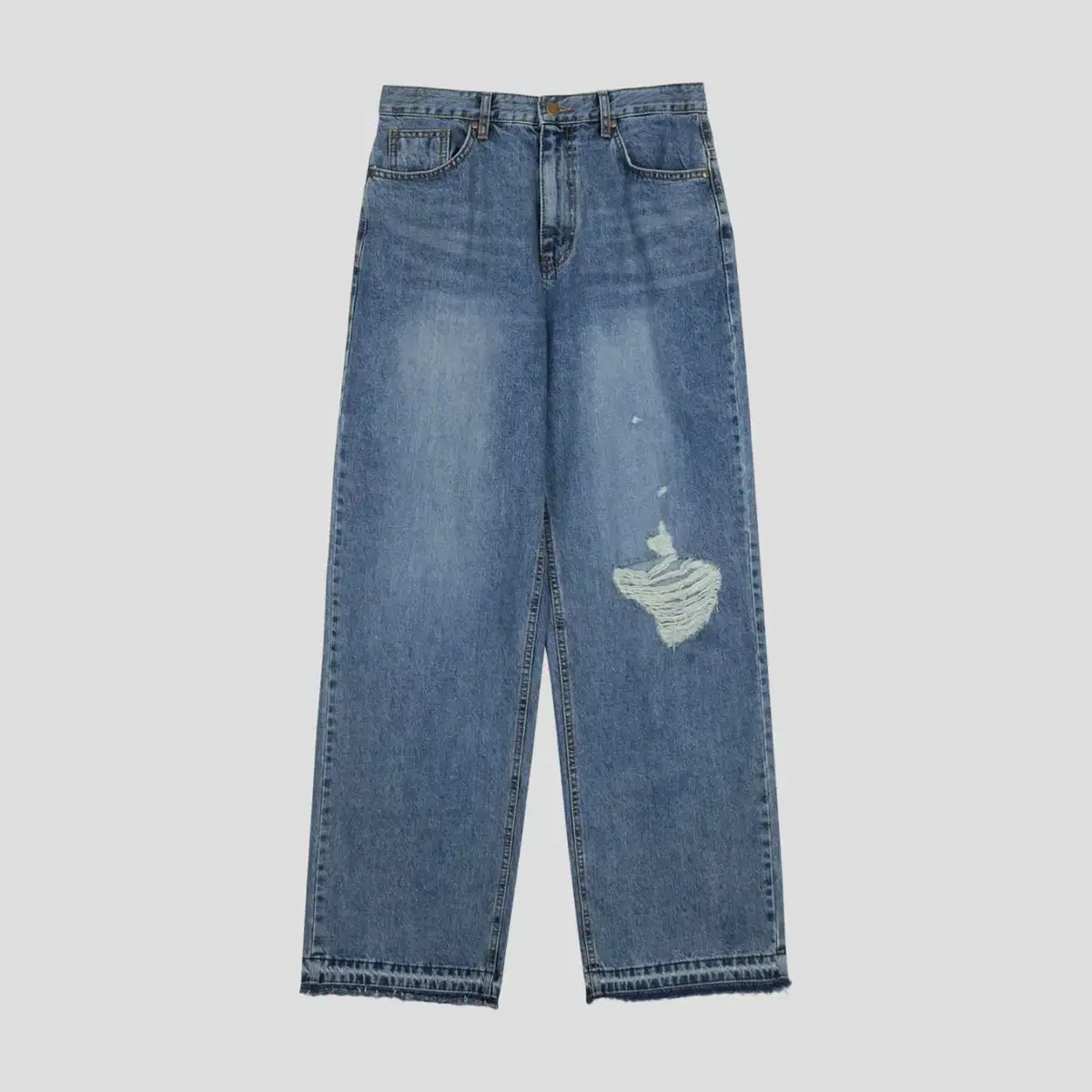 GC P4520 Still Damage Wide Denim Pants