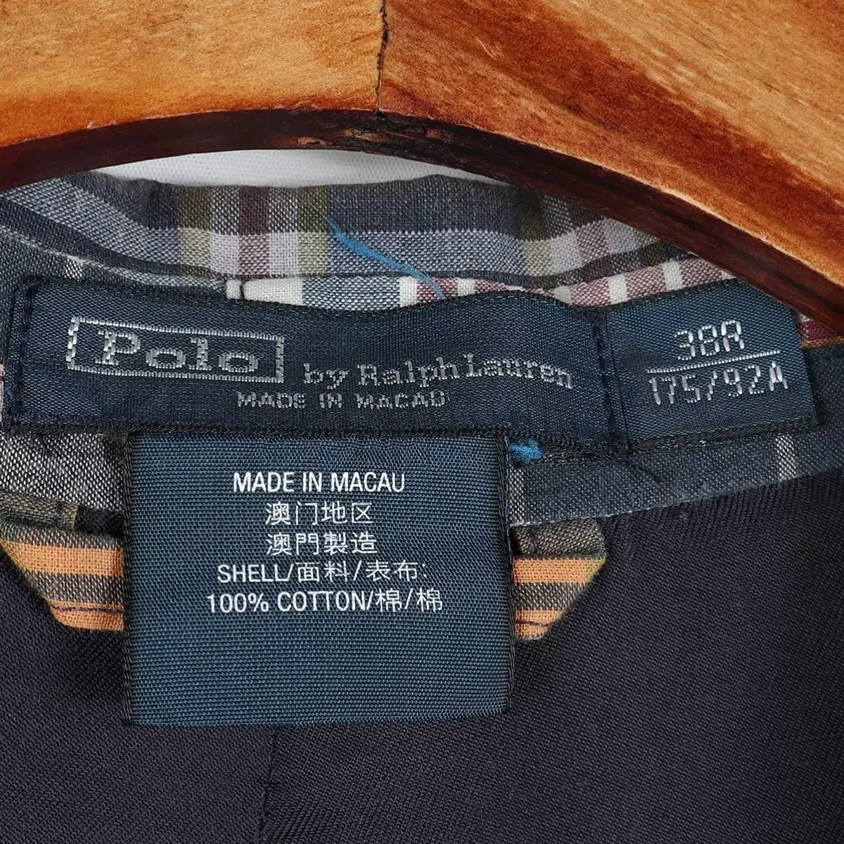 폴로 랄프로렌(POLO RALPH LAUREN) 패치워크 마드라스 블레이