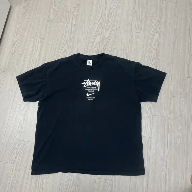 Nike x Stussy WT T-Shirt Black - US/EU