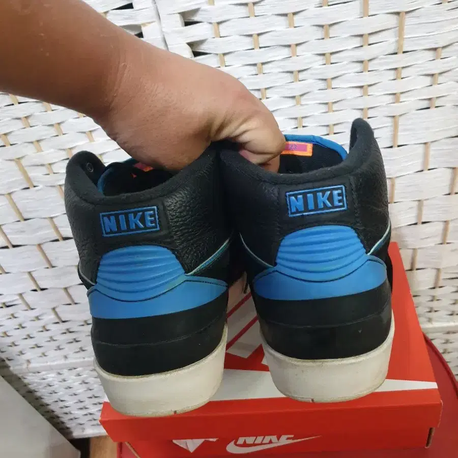 NIKE AIR JORDAN 에어조던2 레트로 포토블루 275mm