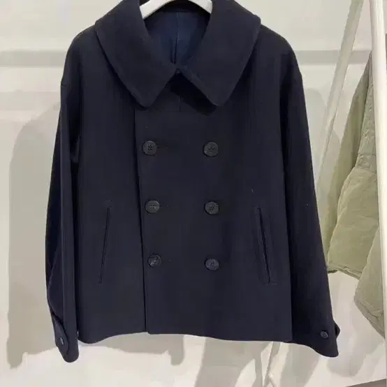 [3]비즈빔22SS Pollack P.Coat(melton)피코트