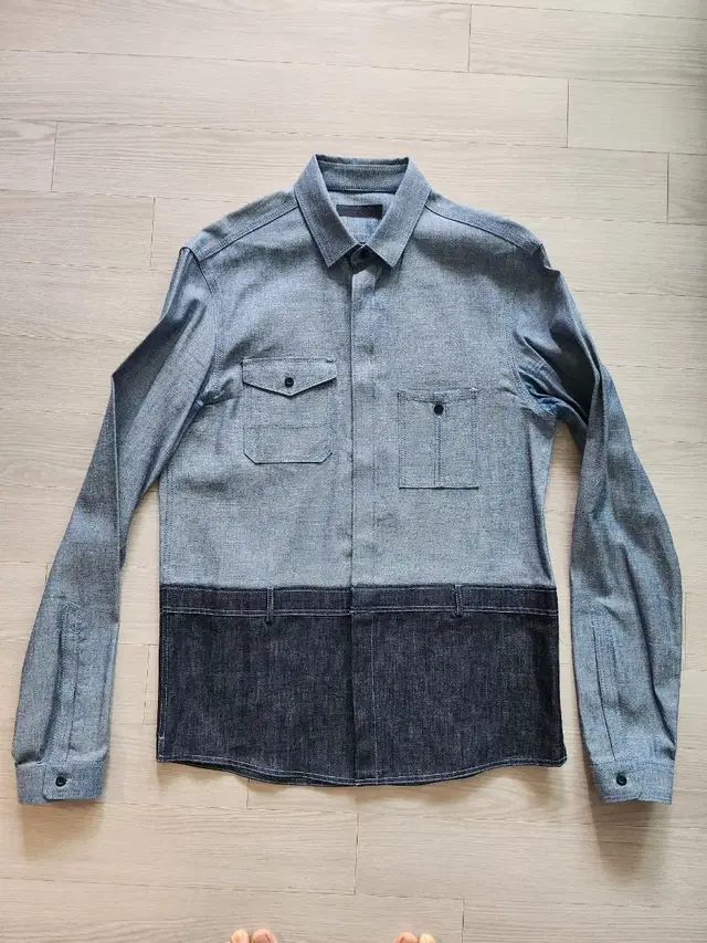 정품 BURBERRY PRORSUM CHAMBRAY JACKET-40