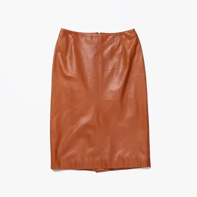 K of KRIZIA Leather Skirt