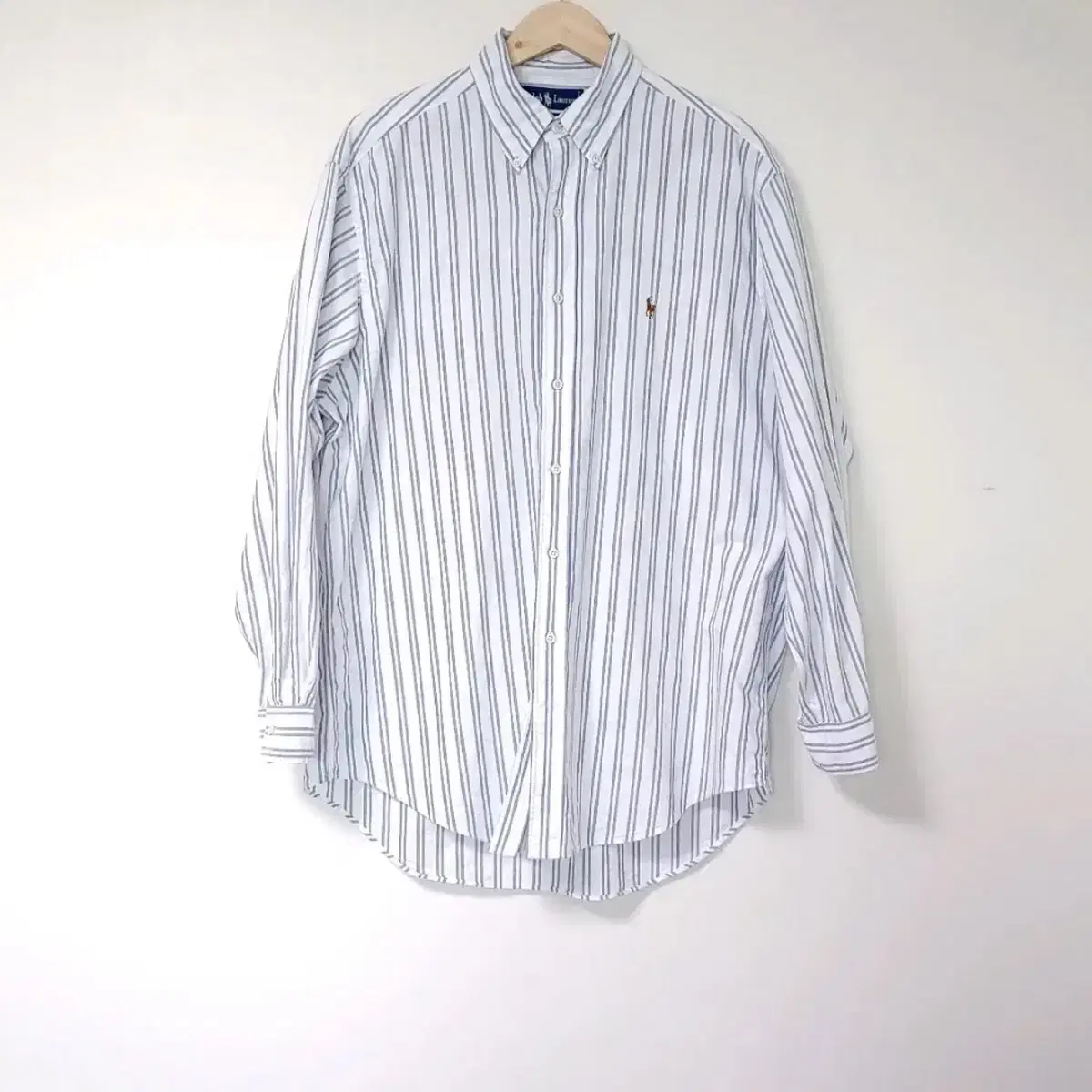 90s Polo Ralph Lauren Yarmouth Oxford Stripe Shirt 16-34