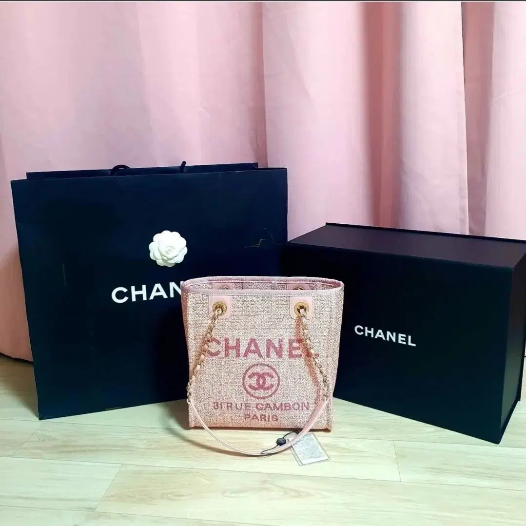 Chanel Deauville Bag Pink