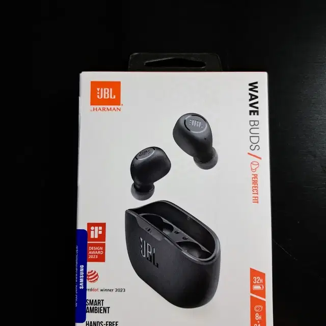 [미개봉] JBL WAVE BUDS 블랙