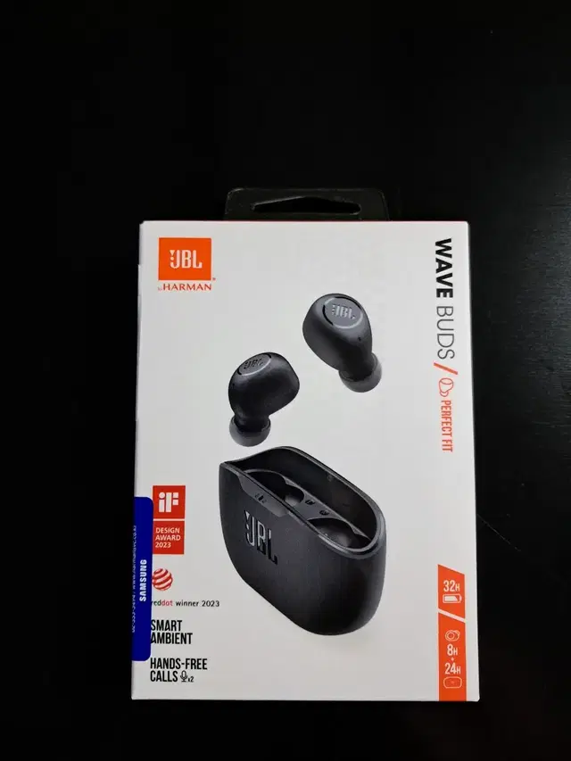 [미개봉] JBL WAVE BUDS 블랙