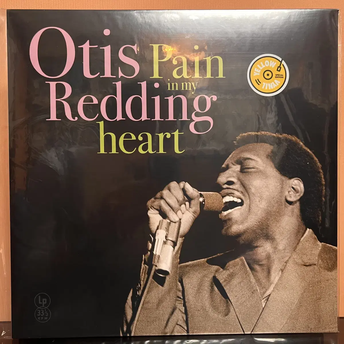 오티 레딩 Otis Redding LP (옐로우컬러반 / 미개봉)