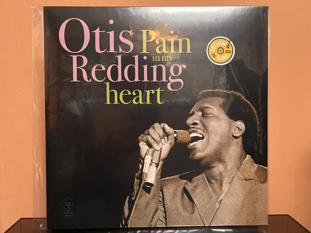 오티 레딩 Otis Redding LP (옐로우컬러반 / 미개봉)