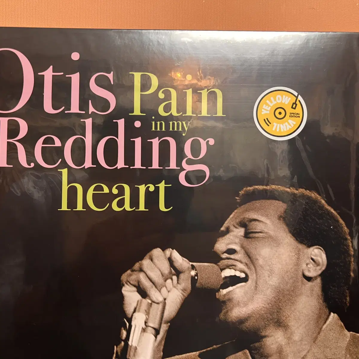 오티 레딩 Otis Redding LP (옐로우컬러반 / 미개봉)