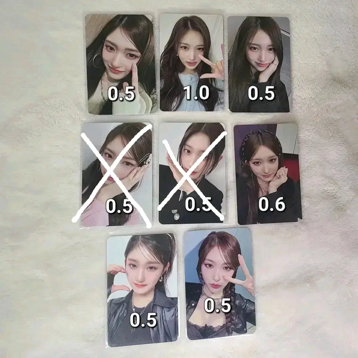 ive leeseo main minive pop up photocard unreleased photocard