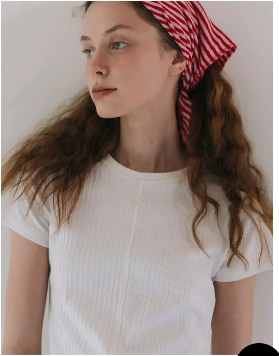 Sienne Berlin Logo Crop Top White