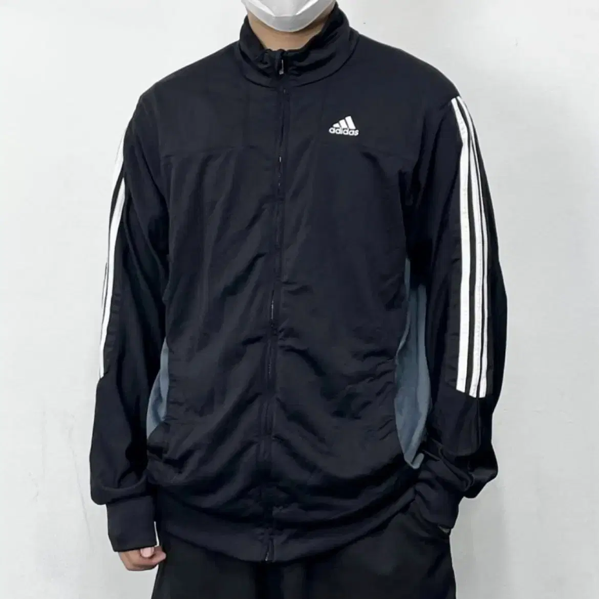 Adidas Colorblocked Big Firebird Tracktop Jersey