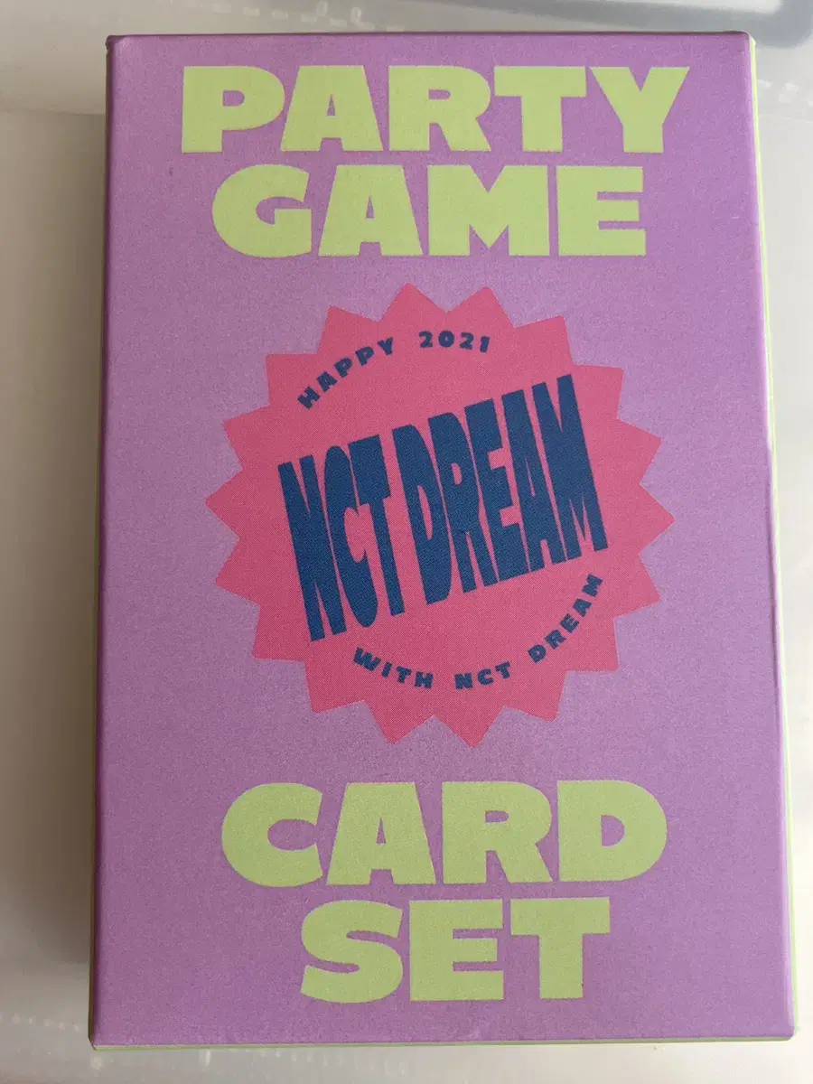 NCT Dream Party Game Card Set photocard 2021 seasons greetings WTS